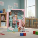 Muñeca Dentista Tiny 30cm Articulada Con Accesorios - Imagen 2