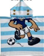 Poncho Ponchito Toalla Infantiles Con Capucha Varios Diseños - Imagen 11