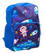 Mochila Escolares Espacio Estrellas Cohetes + Cartuchera - Imagen 4