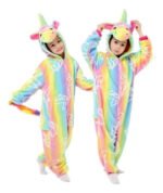 Pijama Nena Abrigado Enterito Disfraz Unicornio Suave - Imagen 4
