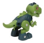 2 Dinosaurios Para Armar Desarmar Juguete Banquito Babymovil - Imagen 2