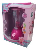 Licuadora Mágica Tiny Home Juguete Con Luz Y Movimiento Realista Rosa Chicle 17cm - Imagen 2