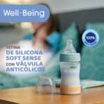 Mamadera Chicco Well-being Colors 150ml 0m+ Verde 2861121037 - Imagen 7