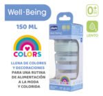 Mamadera Chicco Well-being Colors 150ml 0m+ Verde 2861121037 - Imagen 9