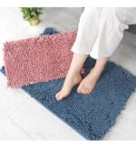 Alfombra Baño Antideslizante Rectangular Suave Shaggy 60x 40 - Imagen 53