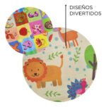 Manta Alfombra Picnic Camping Bebe Bifaz 150x180 Babymovil - Imagen 3