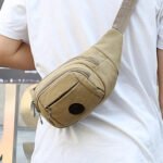 Riñonera Bandolera Deportiva Urbana Grande 4 Compartimentos - Imagen 10