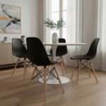 Silla Comedor Unidades Eames Eiffel Reforzada Pata Madera - Imagen 17