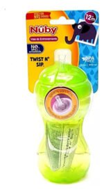 Vaso Nuby Twist N Sip Sorbete Gira 9923tw 12m+ Babymovil - Imagen 2