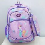 Mochila Escolar Colegio Nena Nene Con Cartuchera - Imagen 2