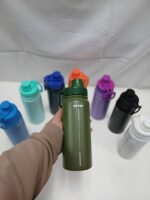 Botella Térmica Deportiva De Acero Inoxidable 600ml - Imagen 3