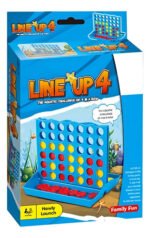 Juego De Mesa Estrategia 4 En Linea Tablero Portatil - Imagen 3