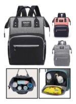 Mochila Bolso Cartera Maternal Porta Mamadera Babymovil - Imagen 23