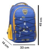 Mochila Escolar Urbana Afa Seleccion Argentina Lic Color Boca Azul Diseño De La Tela Liso - Imagen 3