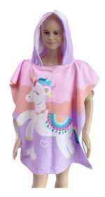 Poncho Ponchito Toalla Infantiles Con Capucha Varios Diseños - Imagen 40