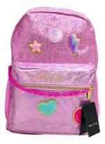 Mochila Nena Colegio Escolar Porta Notebook Lentejuelas - Imagen 4