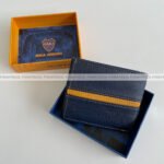 Billetera Boca Juniors Con Licencia Color Azul/amarillo Diseño De La Tela Cuero Ecológico - Imagen 5