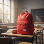 Mochila Escolar Boca Juniors Urbana 30l Club Oficial Rojo Independiente Liso - Imagen 2