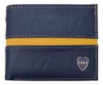 Billetera Boca Juniors Con Licencia Color Azul/amarillo Diseño De La Tela Cuero Ecológico - Imagen 6