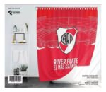 Cortina De Baño River Plate Color Rojo Y Blanco Club - Imagen 2