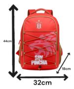 Mochila Escolar Deportiva Estudiantes Y Gimnasia De La Plata Rojo Estudiantes - Imagen 3