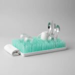 Escurridor Seca Platos Pasto Grande Cocina Bandeja 35x23 Cm  Aqua - Imagen 5