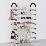 Botinero Organizador Zapatos Zapatillas 5 Estantes Negro - Imagen 4