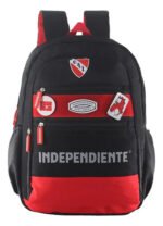 Mochila Escolar Deportiva Independiente Reforzada 28l Negro Independiente - Imagen 2