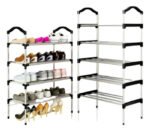 Botinero Organizador Master Sale 4 Estantes Acero Negro Para 12 Pares - Imagen 2