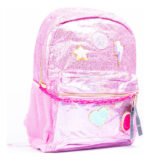 Mochila Nena Colegio Escolar Porta Notebook Lentejuelas - Imagen 5