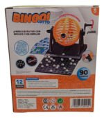 Bingo Lotto Familiar Sebigus Juego De Azar Con 90 Bolillas Y 12 Cartones - Imagen 11