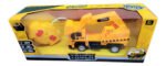 Excavadora Camion Control Remoto Hao Xin Toys 4 Canales Amarillo - Imagen 2