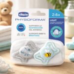 Chupete Chicco Physio Forma Silicona 2-6m Celeste 2-6 - Imagen 2