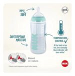 Nuk First Choice Anti-colic Professional Mamadera Bebe Control Temperatura 0-6 Meses 300ml Verde - Imagen 9