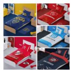 Juego Sabana Twin Infantil Futbol 1 1/2 Plaza River Plate Rojo River (3) - Imagen 2