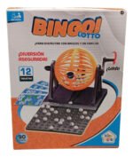 Bingo Lotto Familiar Sebigus Juego De Azar Con 90 Bolillas Y 12 Cartones - Imagen 10