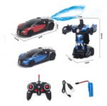Juguete Radio Control Remoto Auto Transformers Lanza Humo - Imagen 6