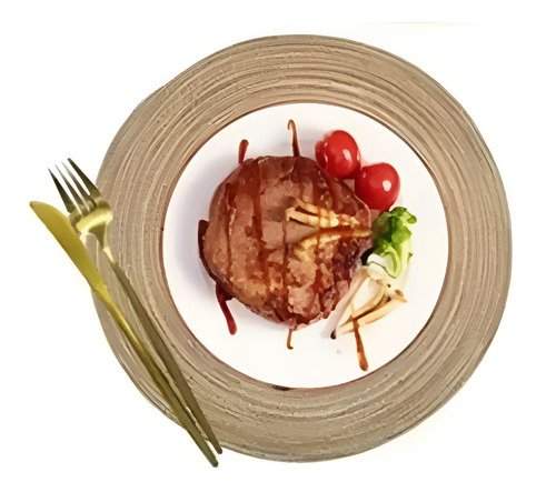 Manteles Individuales De Mesa Colores Rusticos 38cm Deco X6 Color Vison Liso