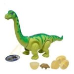 Juguete Dinosaurio Interactivo Luz Sonido Junior Maternelle Personaje Verde