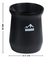 Combo Set Mate Yerbero Azucarera 2 En 1 Compacto Encastrable Negro - Imagen 5