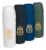 Combo Set Yerbera Azucarera 2 En 1 Compacto Afa Argentina Negro - Imagen 2