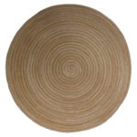 Manteles Individuales De Mesa Colores Rusticos 38cm Deco X6 Color Vison Liso - Imagen 2