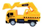 Excavadora Camion Control Remoto Hao Xin Toys 4 Canales Amarillo - Imagen 5