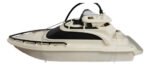 Juguete Lancha Yate Radio Control Remoto Sebigus Color Blanco - Imagen 5