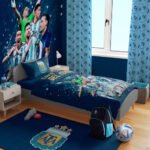 Juego Sabana Infantil Futbol 1 1/2 Plaza River Boca Licencia - Imagen 22