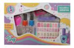 Set De Uñas Decoradas Esmalte Stickers Nenas Tiny Babymovil
