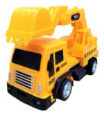 Excavadora Camion Control Remoto Hao Xin Toys 4 Canales Amarillo - Imagen 3