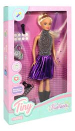 Muñeca Tiny Fashion Night Artista Con Accesorios 30cm - Imagen 2
