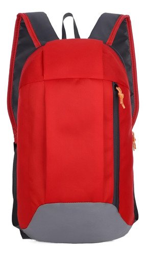 Mochila Deportiva Running Ciclismo Liviana Impermeable Color Rojo Diseño De La Tela Liso