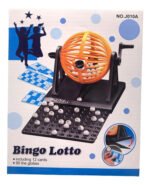 Bingo Lotto Familiar Sebigus Juego De Azar Con 90 Bolillas Y 12 Cartones - Imagen 7
